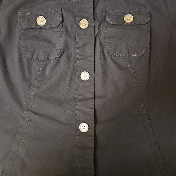 Chicos 3/4 sleeve button down shirt washed nvr worn - Picture 5 of 5